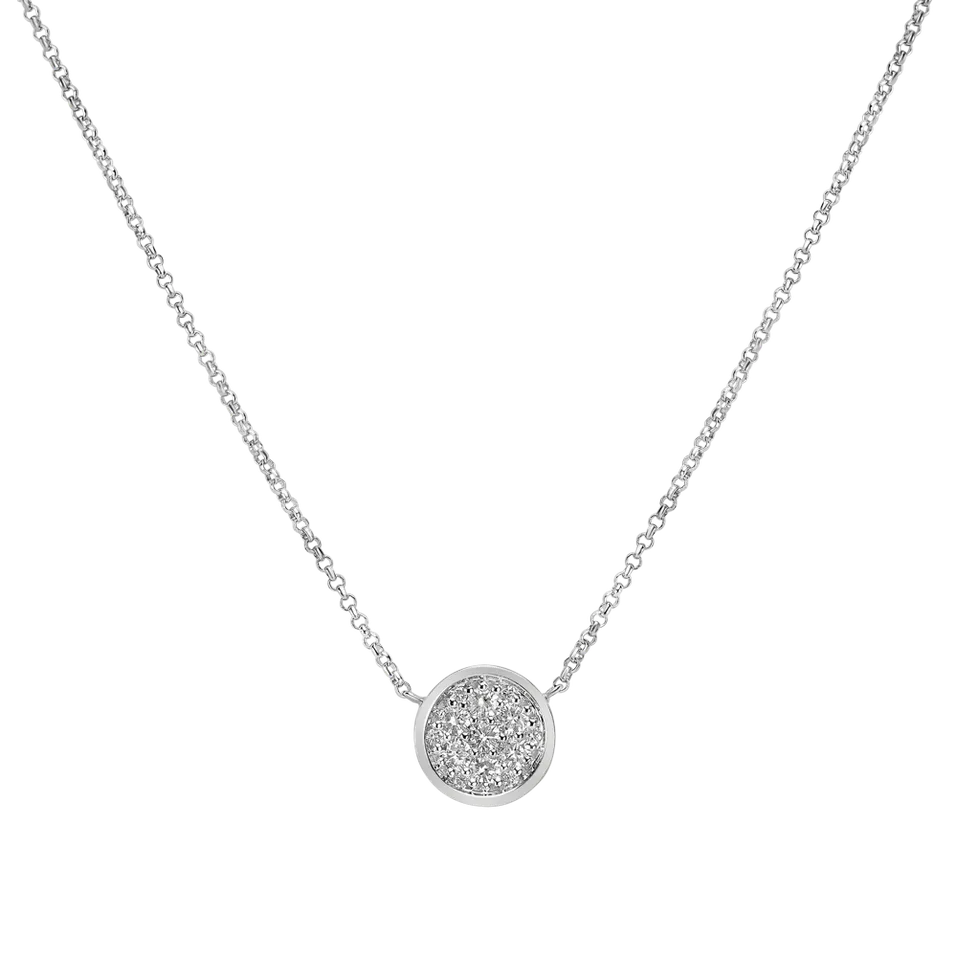 Náhrdelník s diamantmi Vesper Touch