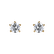 Náušnice s diamantom Star Secret2