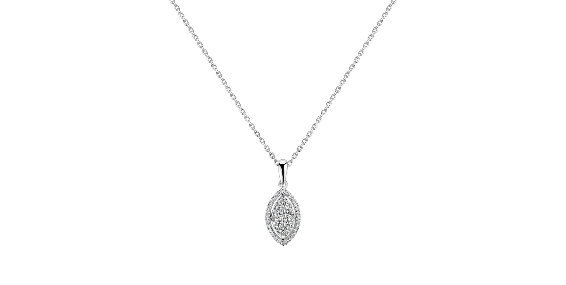 Přívěsok s diamantmi Ice Galaxy