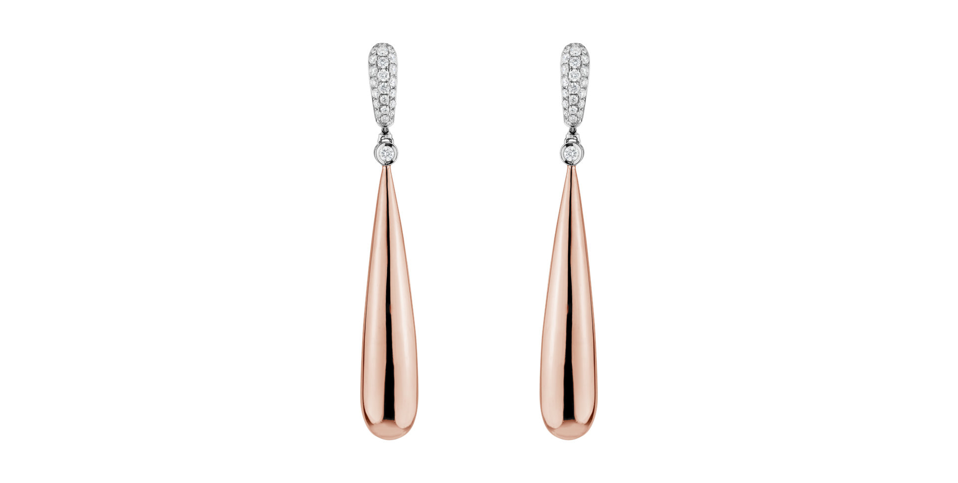 Náušnice s diamantmi Agni