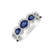 Prsteň s diamantmi a zafírmi Clotilde2