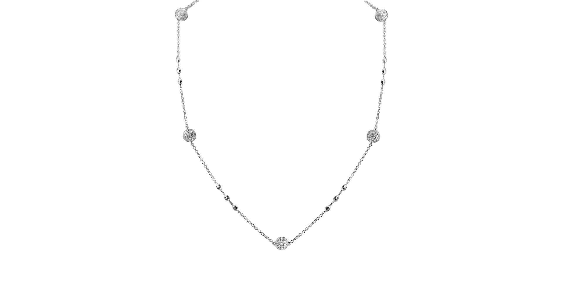 Náhrdelník s diamantmi Fiore