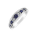 Prsteň s diamantmi a zafírmi Aiponyth2