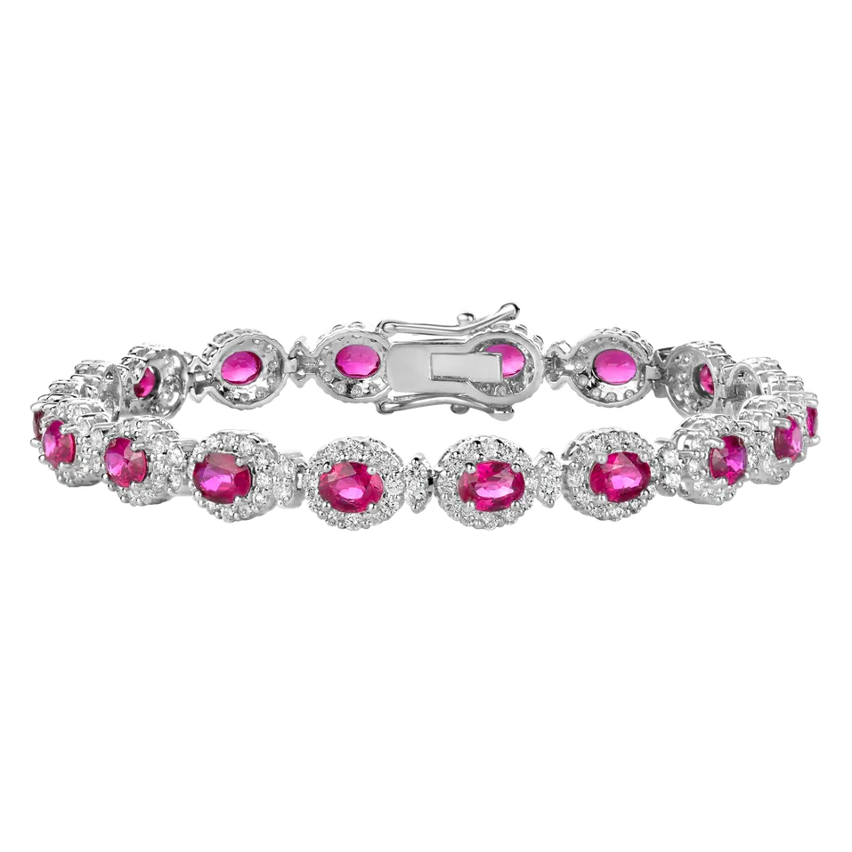 Náramok s diamantmi a rubínmi Ruby Diana