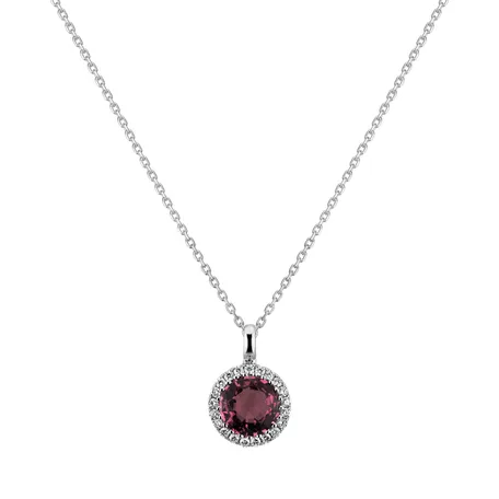Přívěsok s turmalinom a diamantmi Tourmaline Despair
