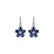 Náušnice s diamantmi a zafírmi Shinning Campanula2