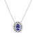 Náhrdelník s tanzanitom a diamantmi Princess Aurora2
