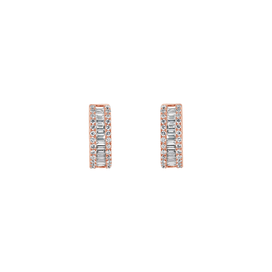 Náušnice s diamantmi Alia