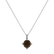 Náhrdelník s quartzom a diamantmi Round Galaxy2