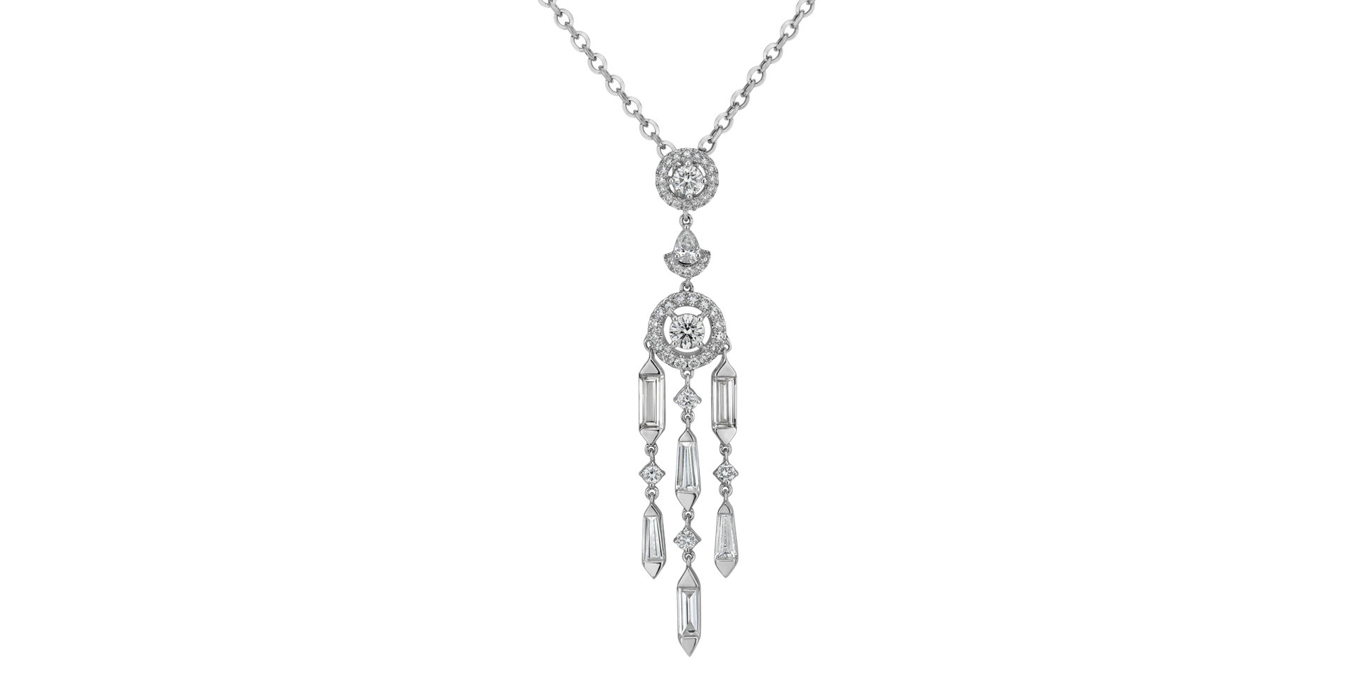 Náhrdelník s diamantmi Dream Catcher