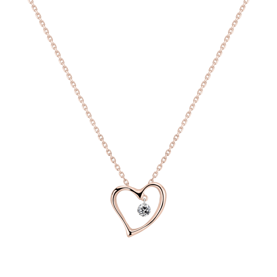 Prívesok s diamantom Jacinthe