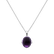 Přívěsok s ametystom a diamantmi Drop Blossom2