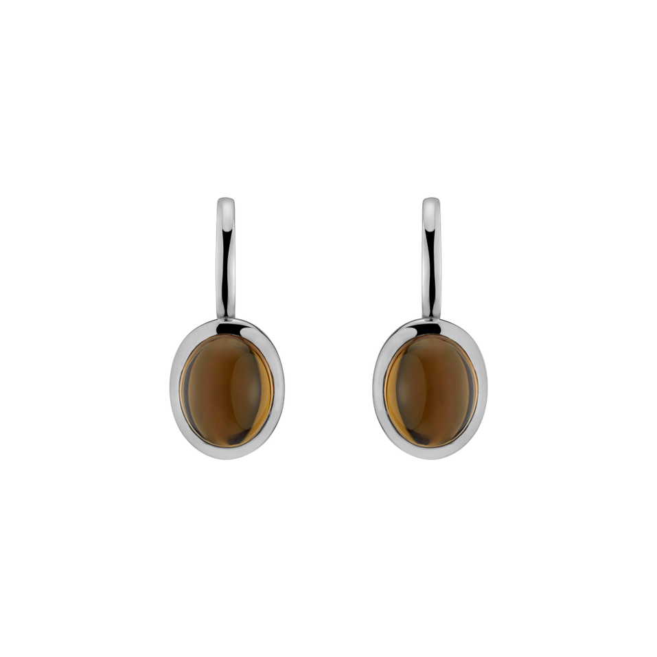 Náušnice s quartzom Alchemy Heaven