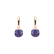 Náušnice s ametystom brazil Bonbon2