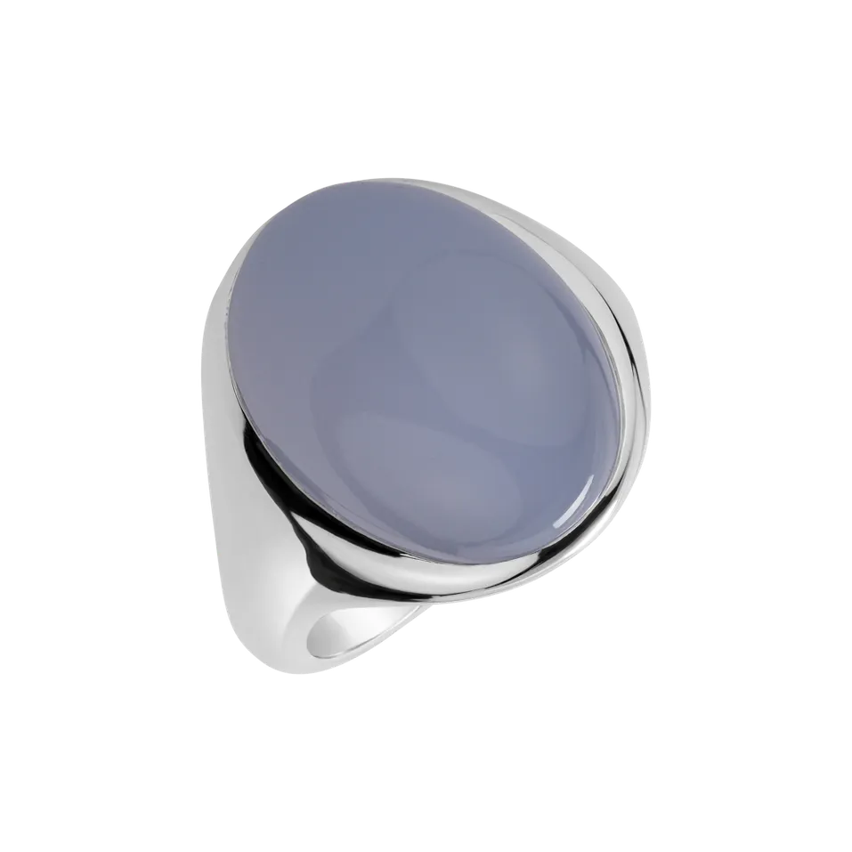 Prsteň s chalcedonom Bubble Coctail