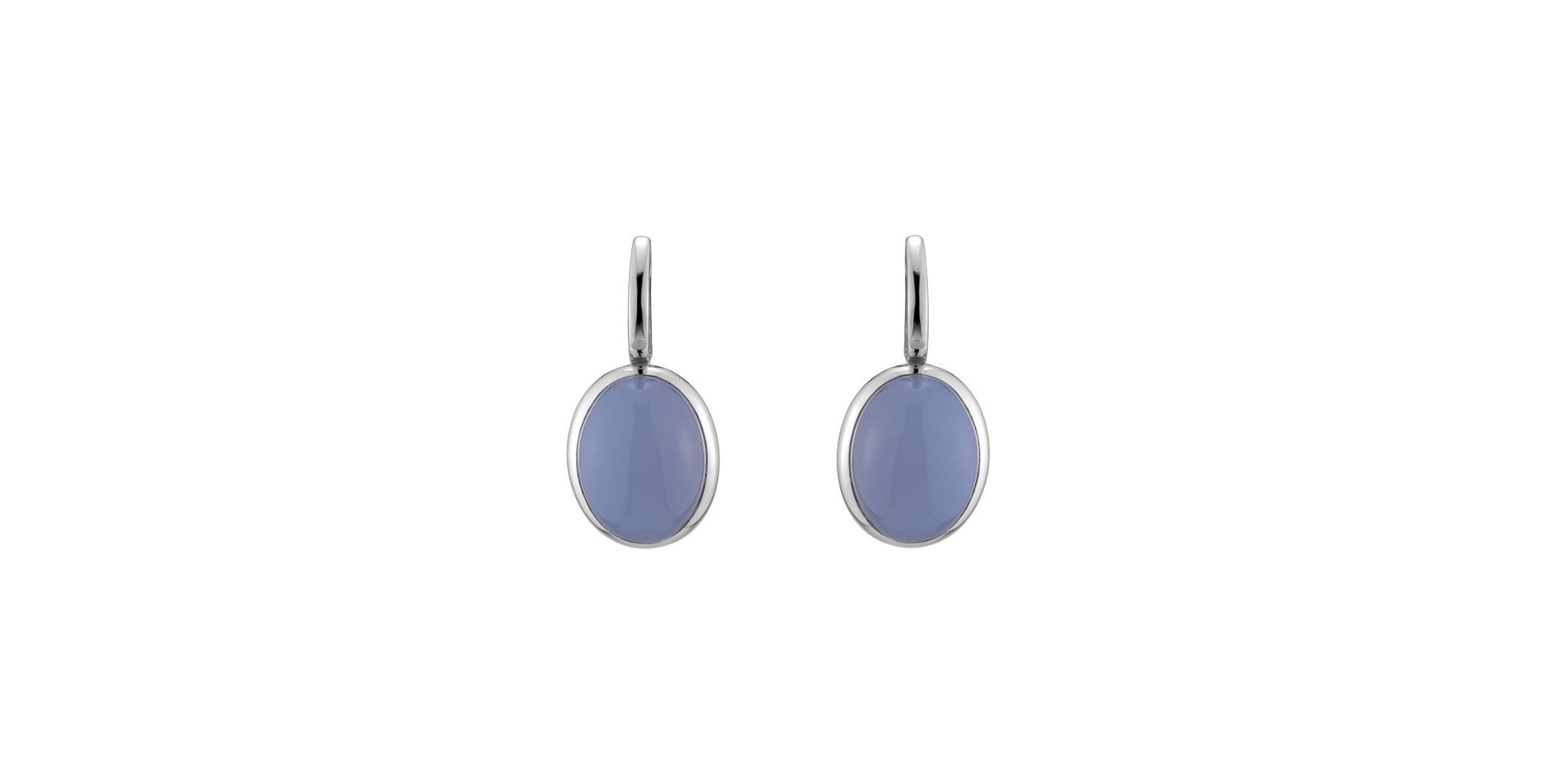 Náušnice s chalcedonom Miracle Cosmos