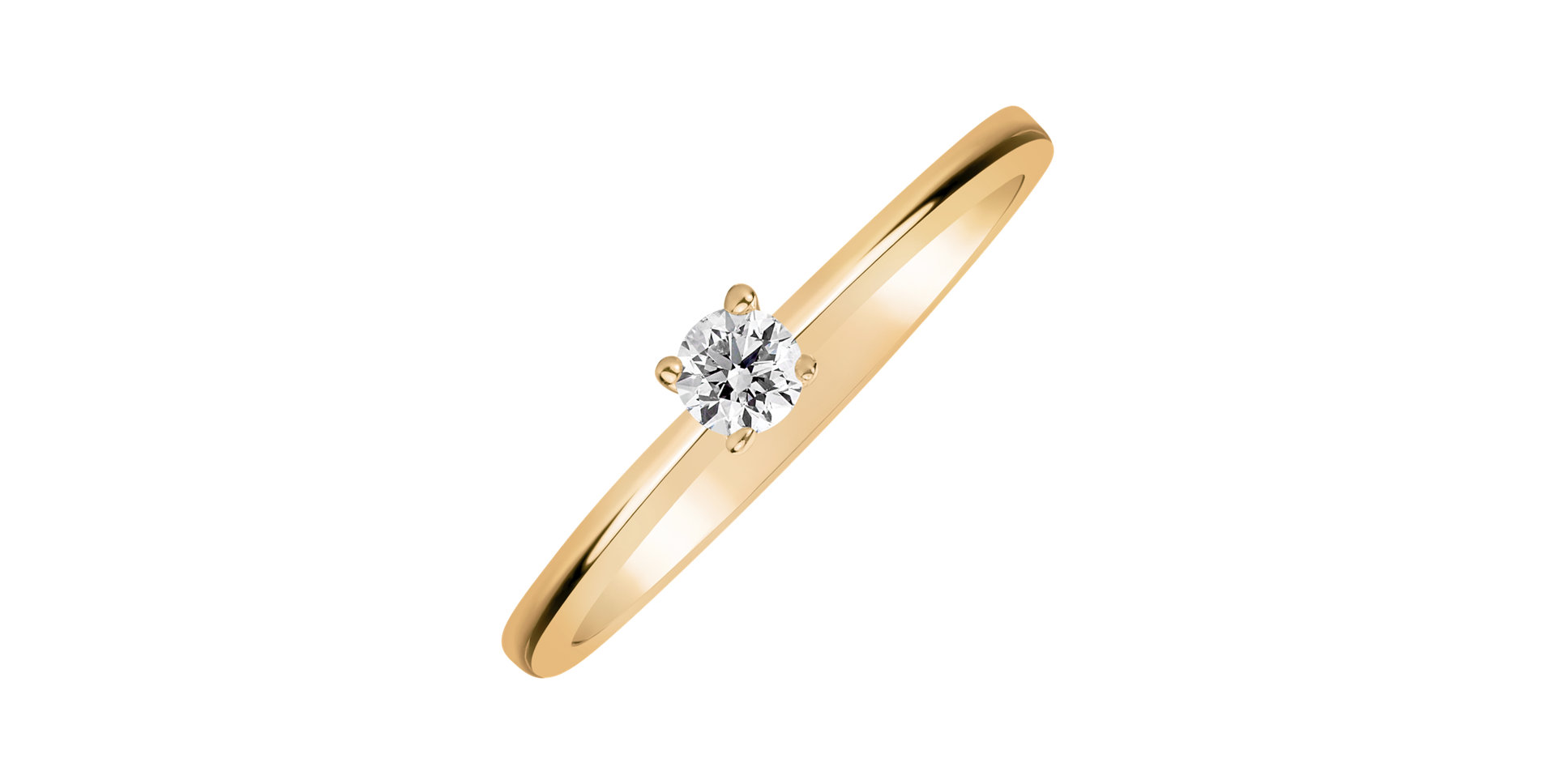 Prsteň s diamantom Piece of Love