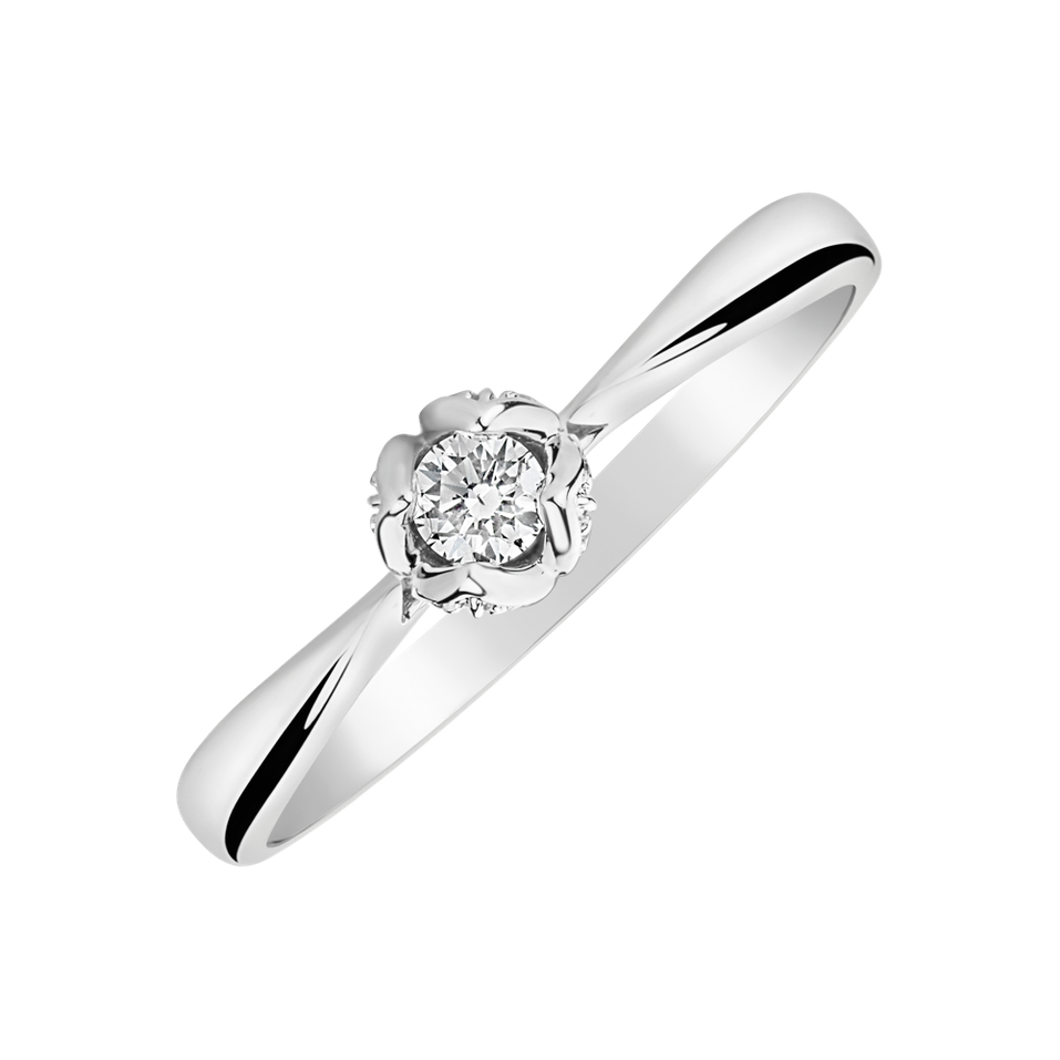 Prsteň s diamantmi Royal Star