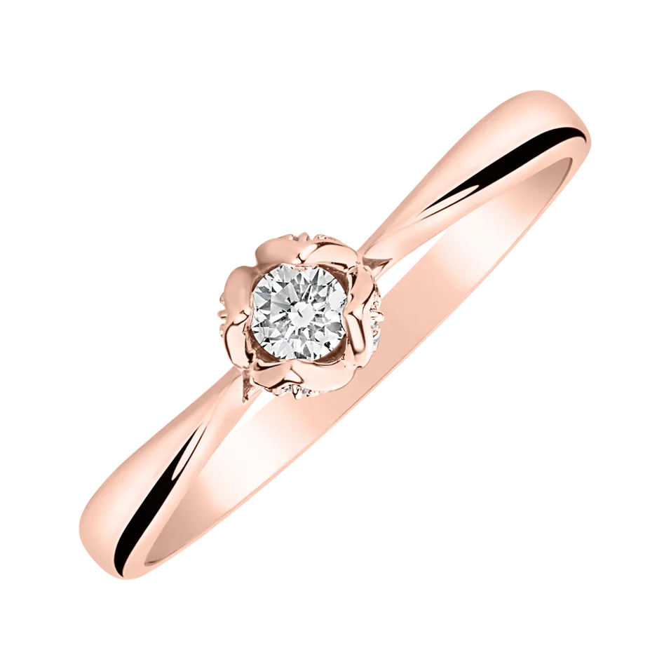 Prsteň s diamantmi Royal Star