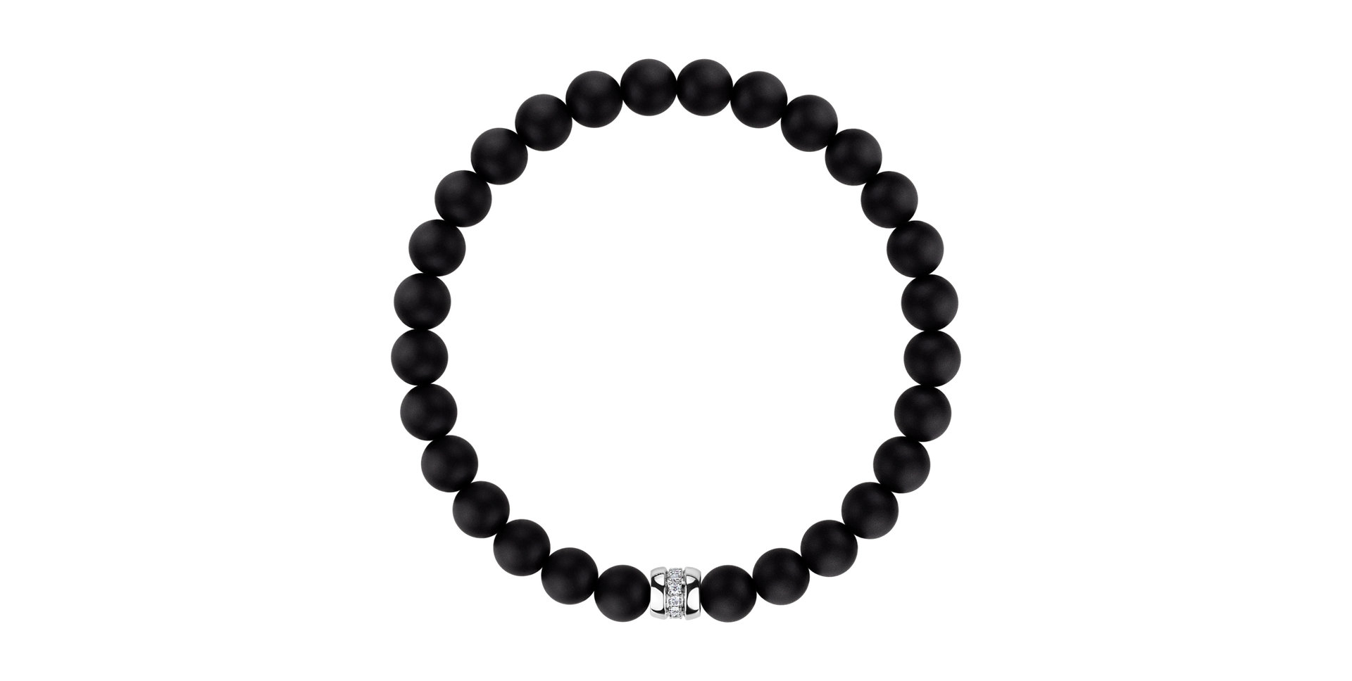 Náramok s diamantmi a achátmi Oracle