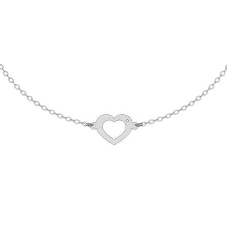Náramok s diamantom Hearts
