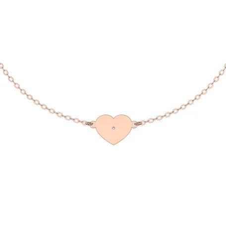 Náramok s diamantom Glittering Heart