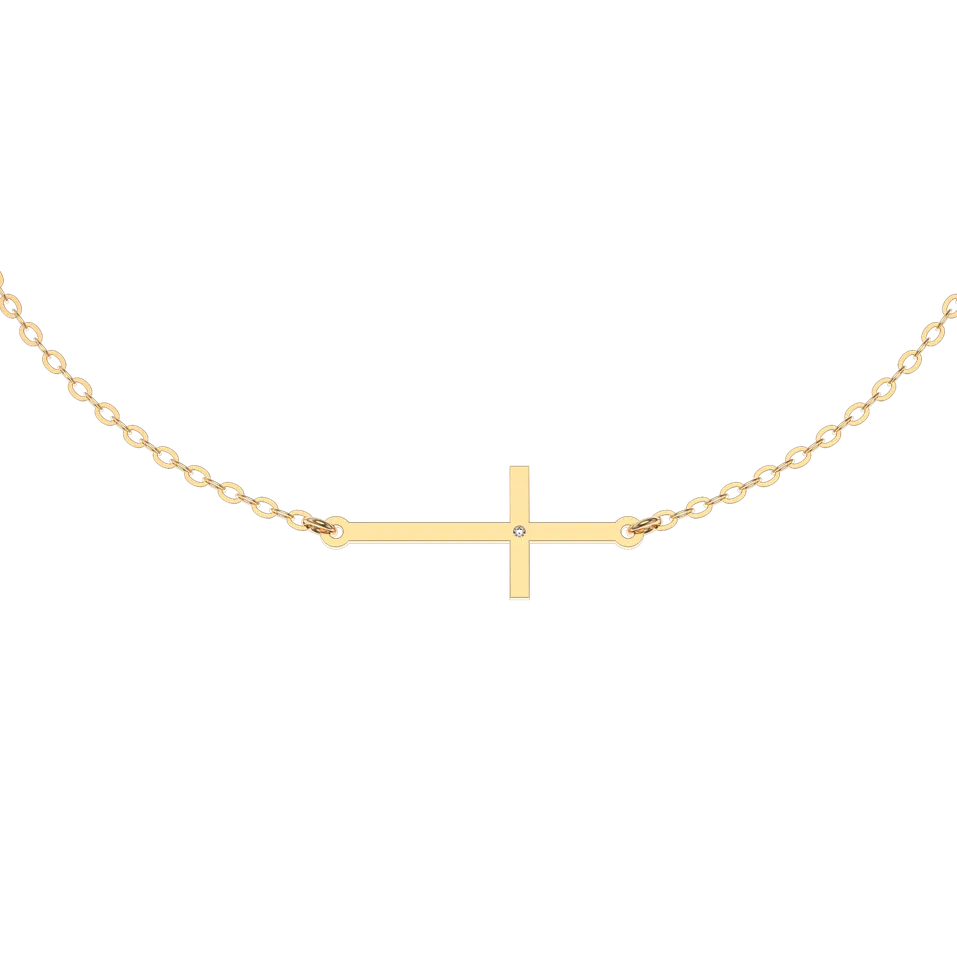Náramok s diamantom Cross