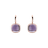 Náušnice s ametystom diamantmi Mystic Drop2