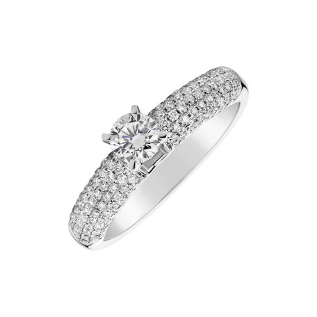 Prsteň s diamantmi Royal Charm