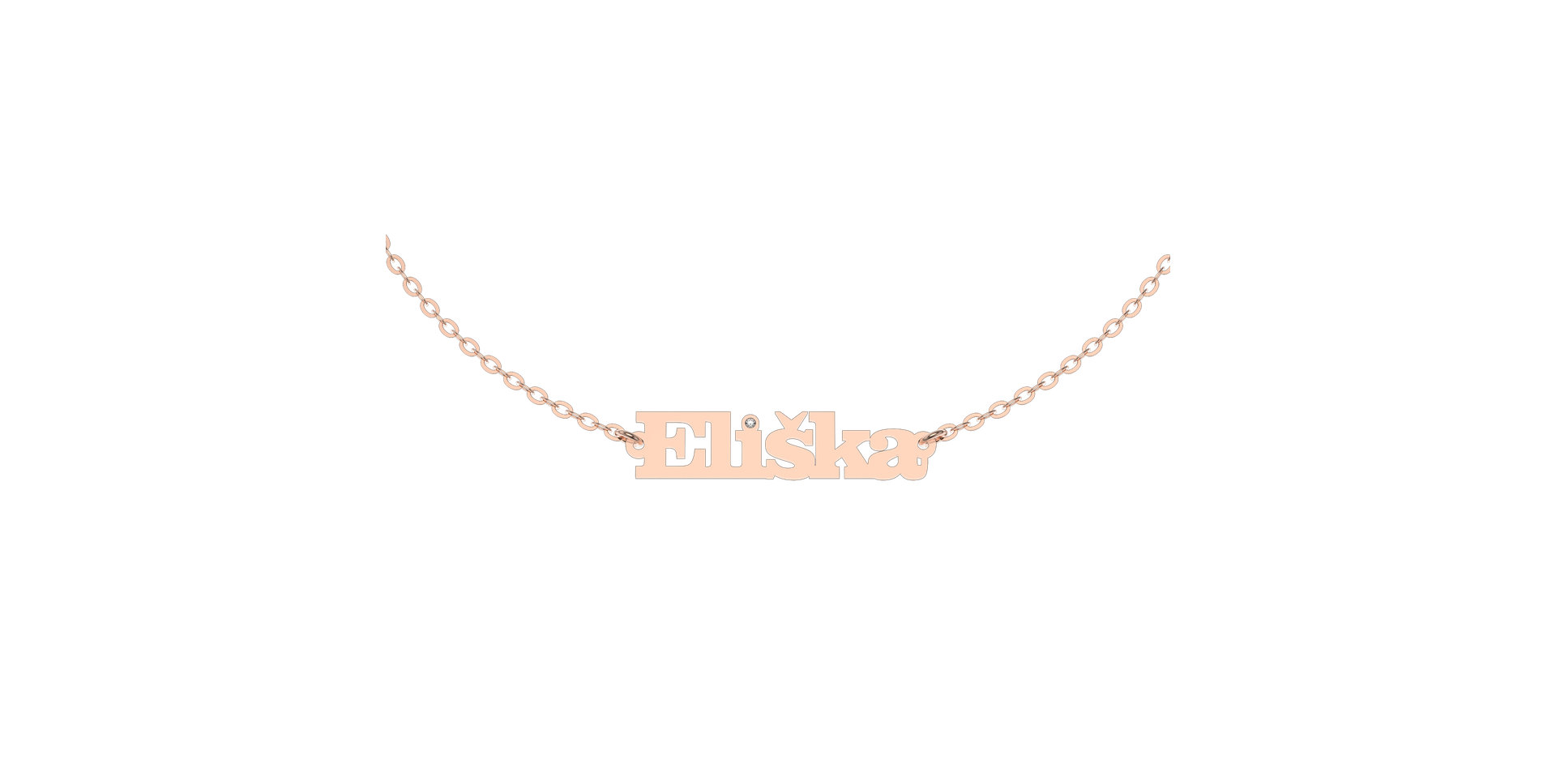 Náramok s diamantom Name