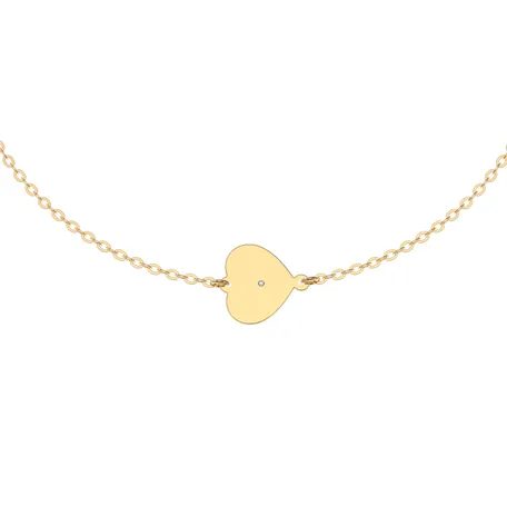 Náramok s diamantom Diamond Heart