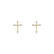 Náušnice s diamantmi Passion Cross2
