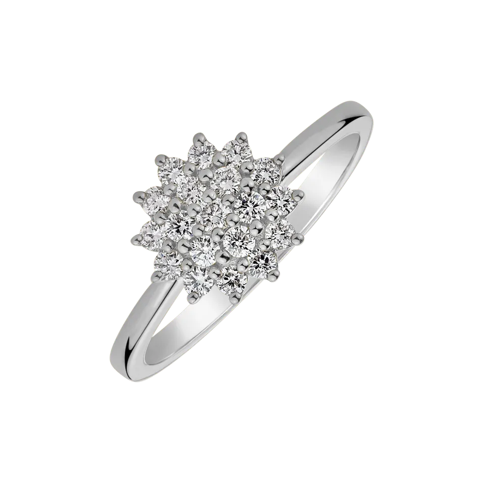 Prsteň s diamantmi Miracle Shine
