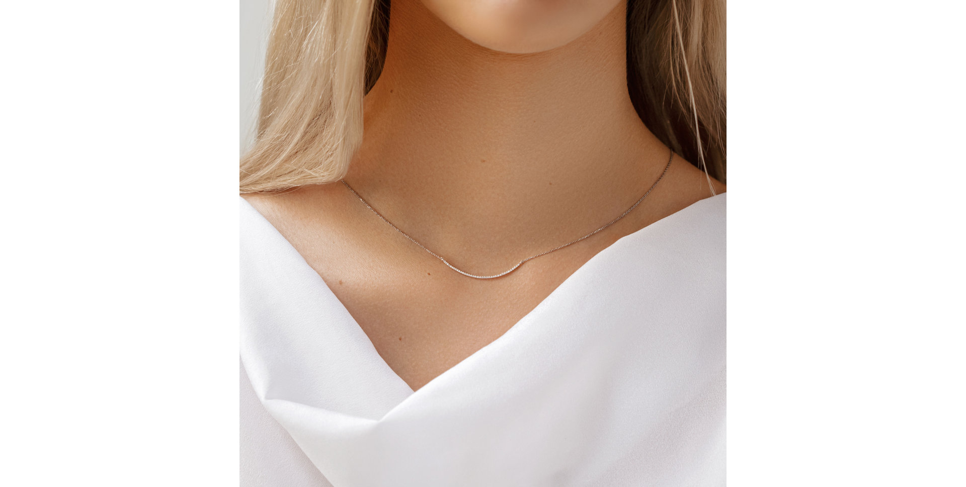 Náhrdelník s diamantmi Shimmer Line