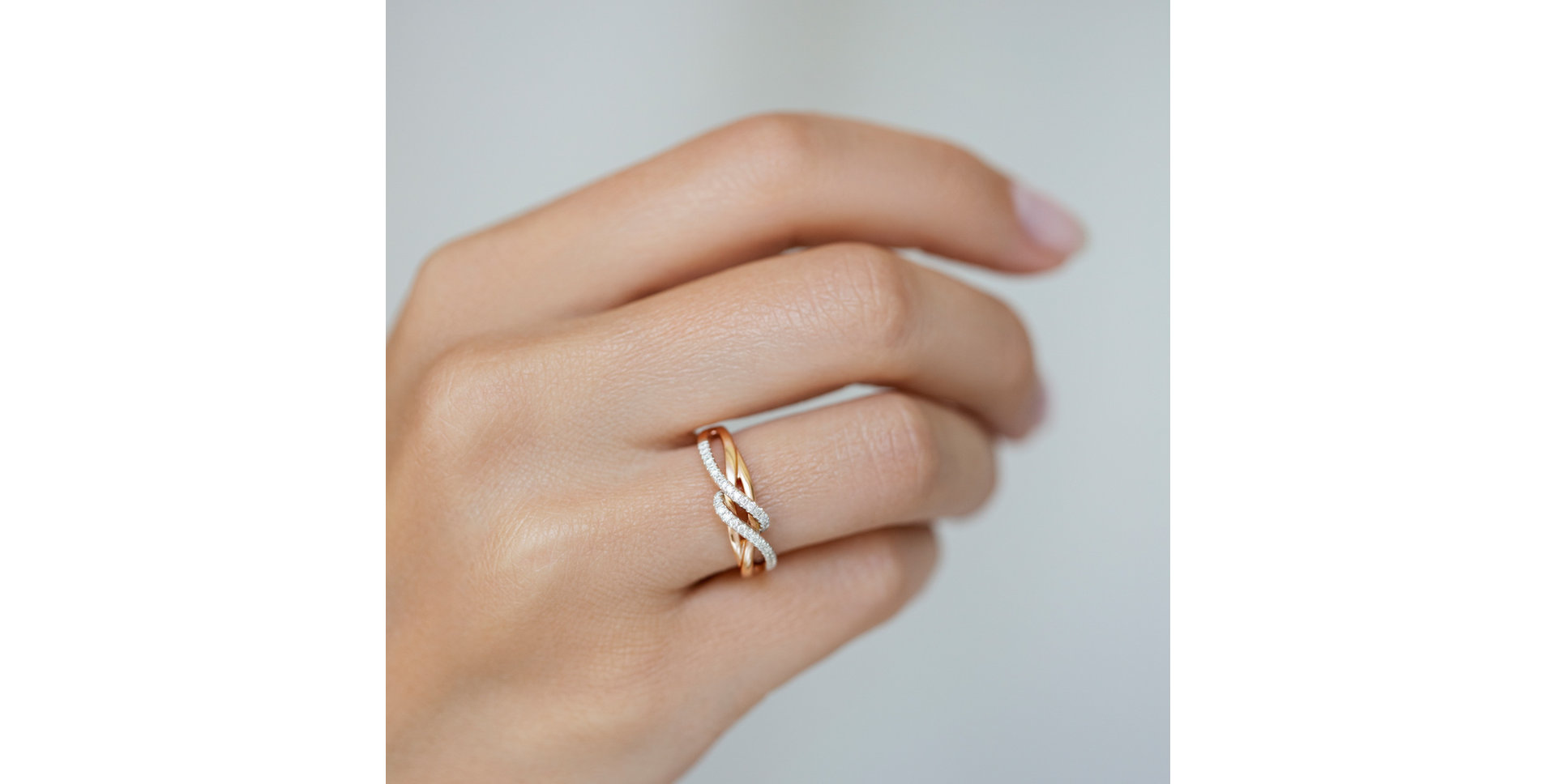 Prsteň s hnedými diamantmi Vivid Elegance