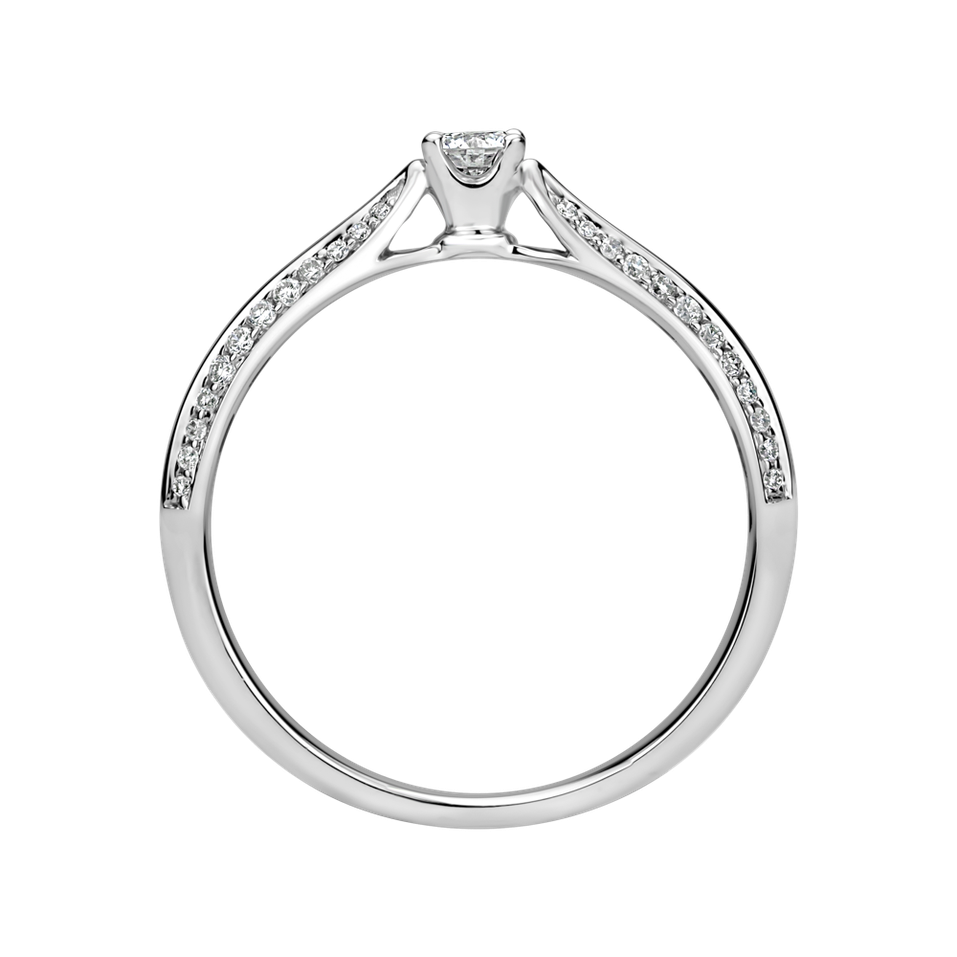 Prsteň s diamantmi Love Ray