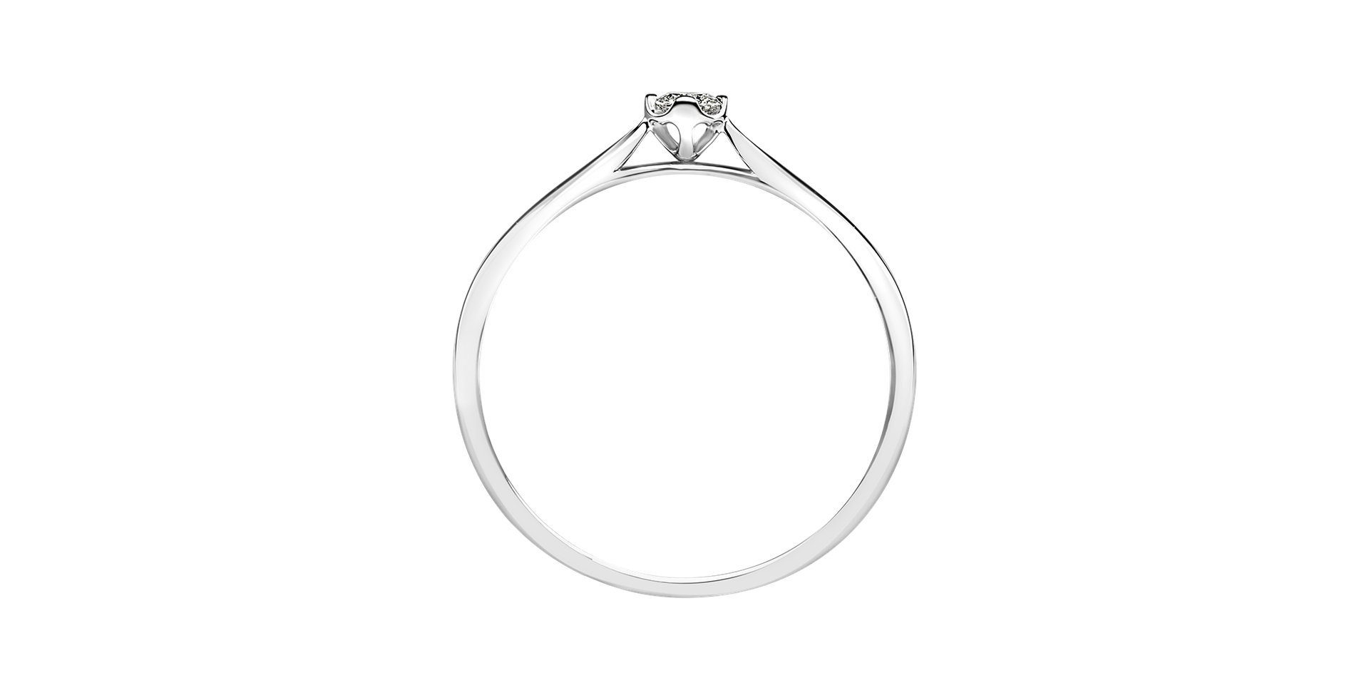 Prsteň s diamantom Precious Love