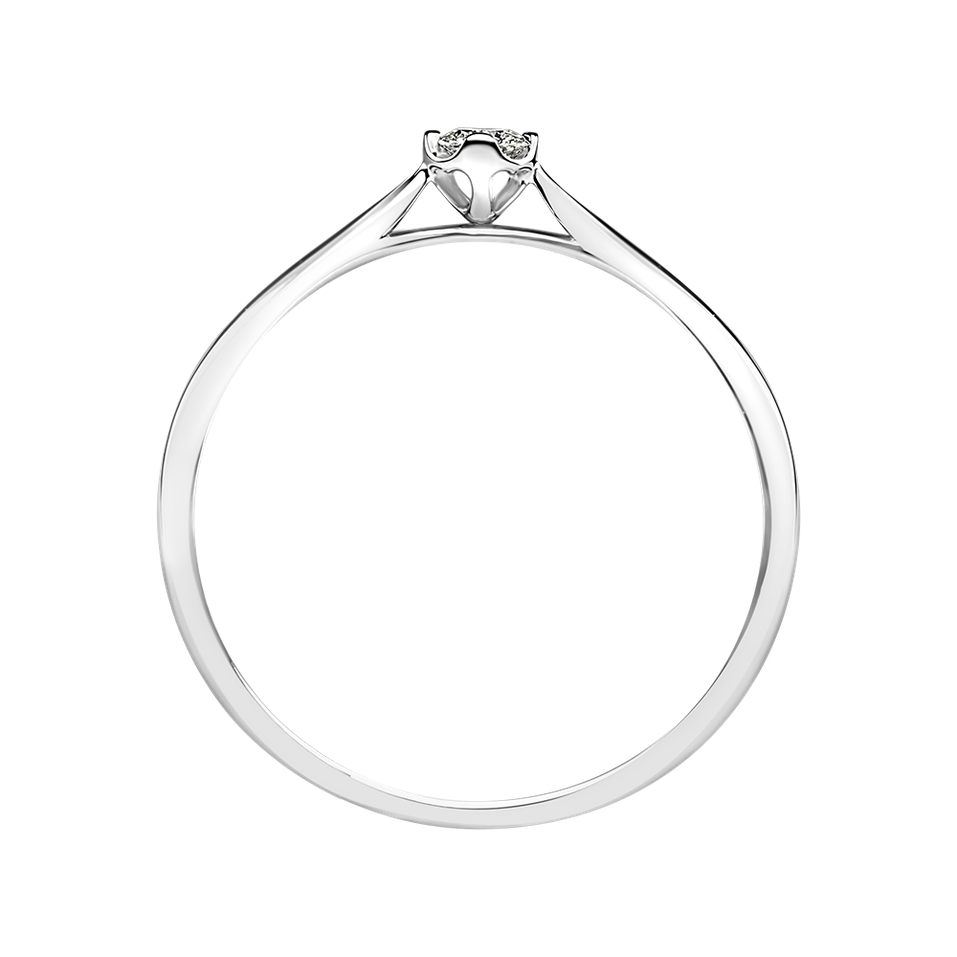 Prsteň s diamantom Precious Love