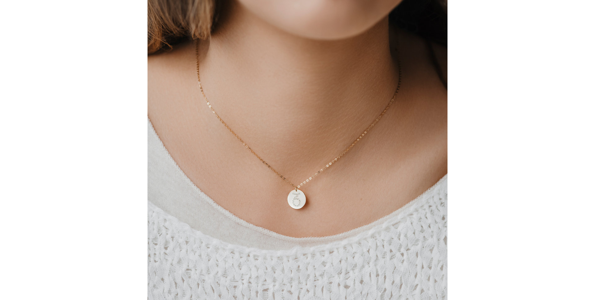 Náhrdelník s diamantmi Aquarius