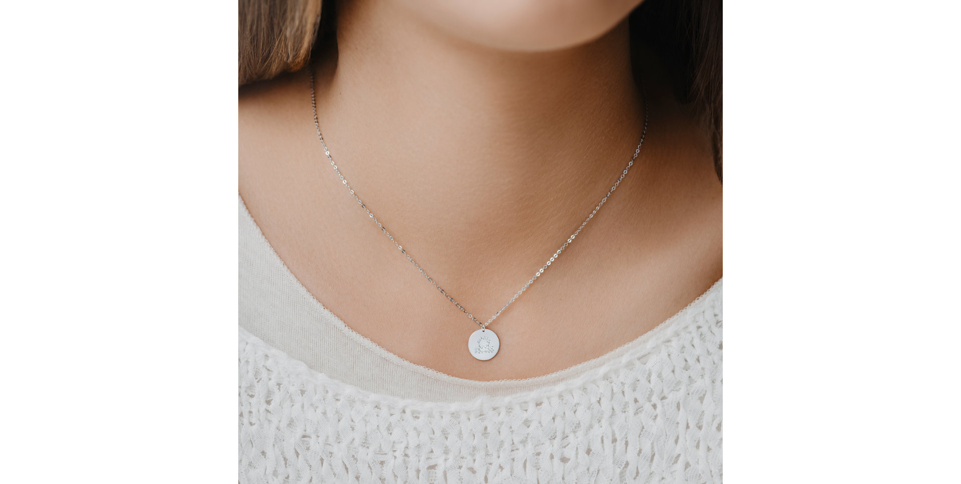 Náhrdelník s diamantmi Taurus