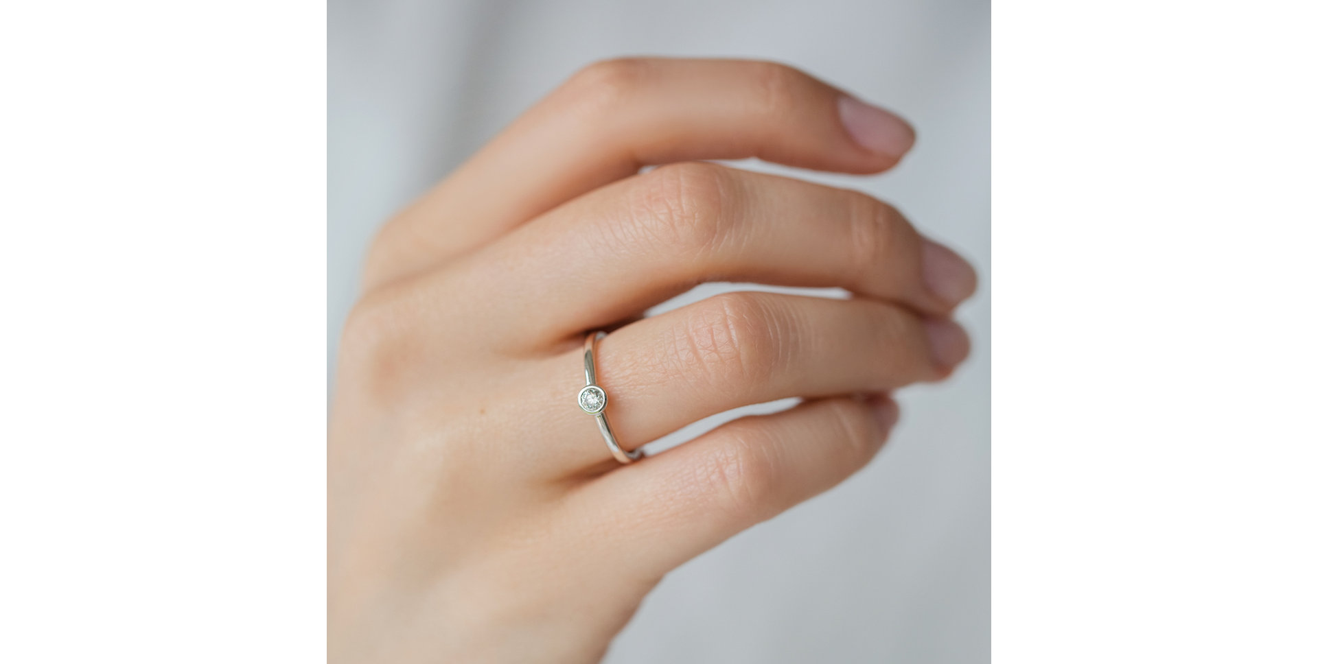 Prsteň s diamantom Seductive Glow