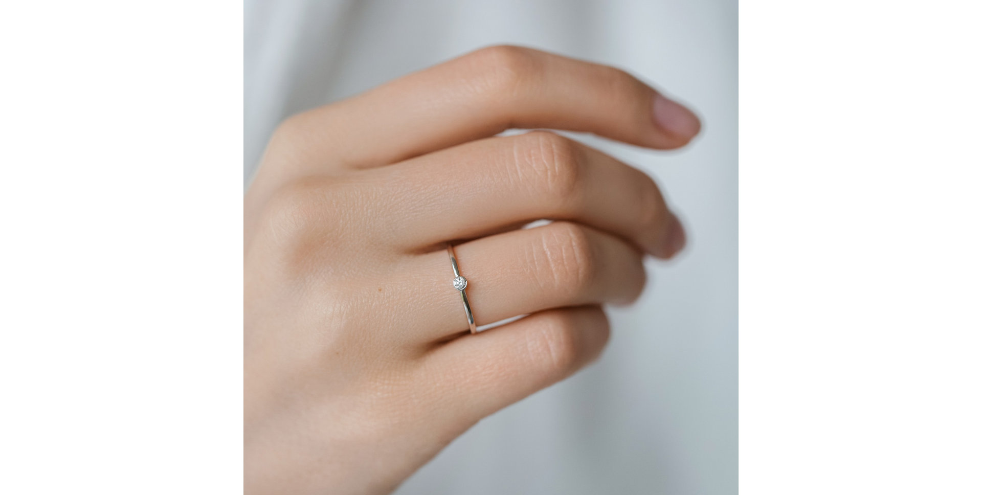 Prsteň s diamantom Seductive Glow