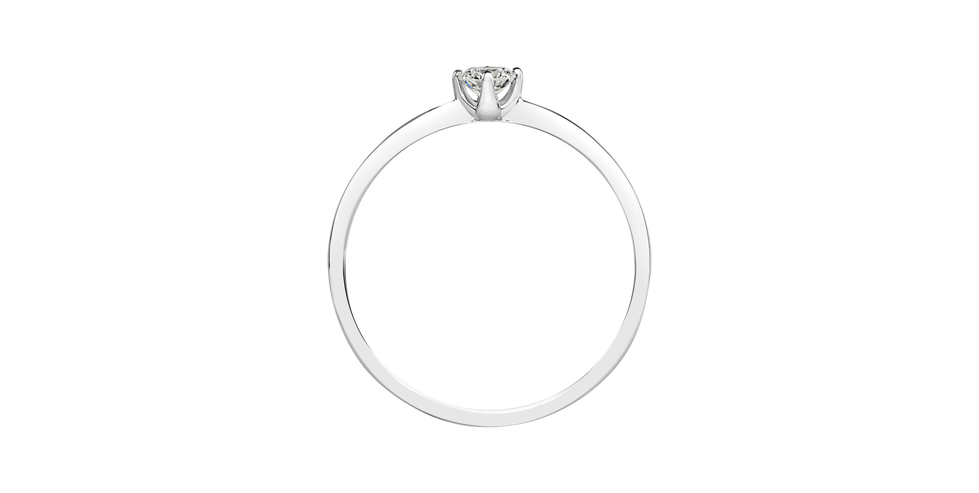 Prsteň s diamantom Made with Love