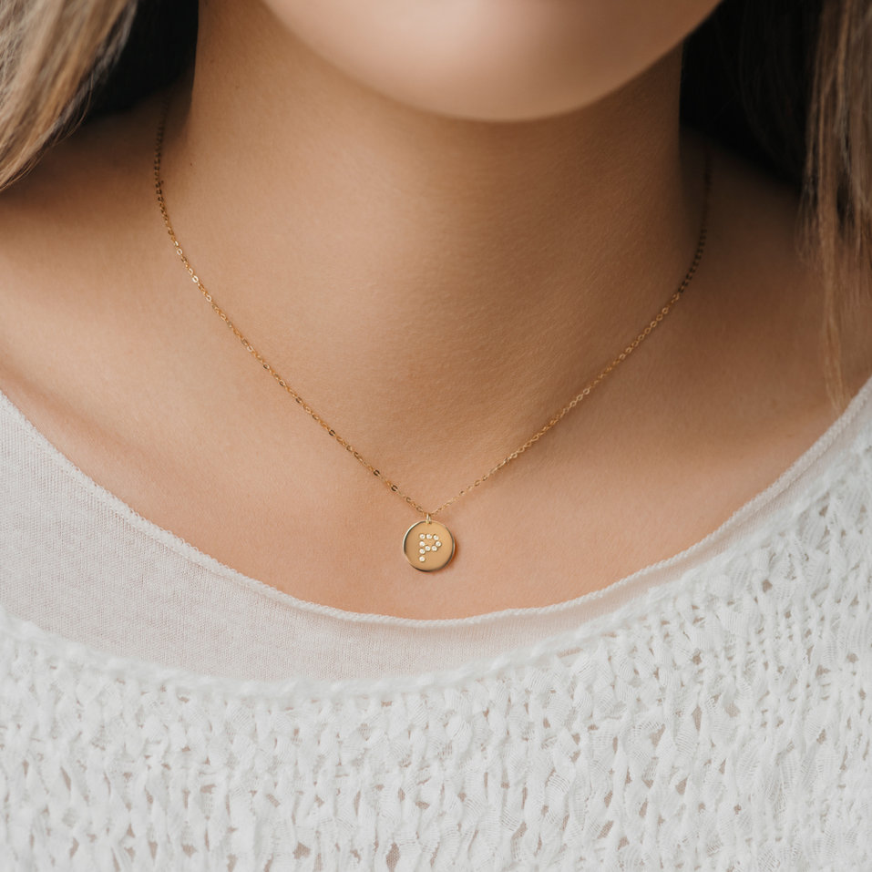 Náhrdelník s diamantmi Diamond Coins H