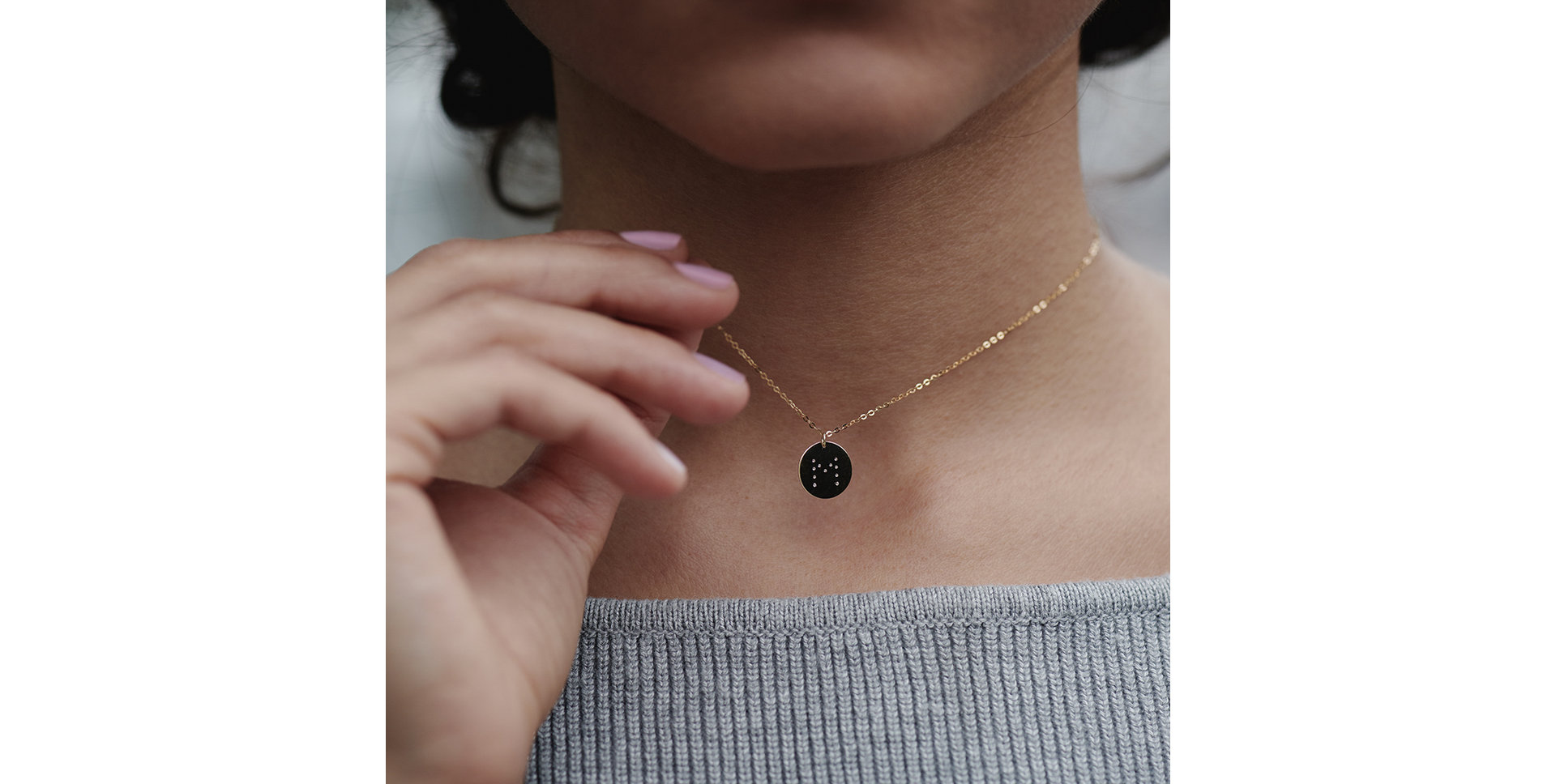 Náhrdelník s diamantmi Diamond Coins I