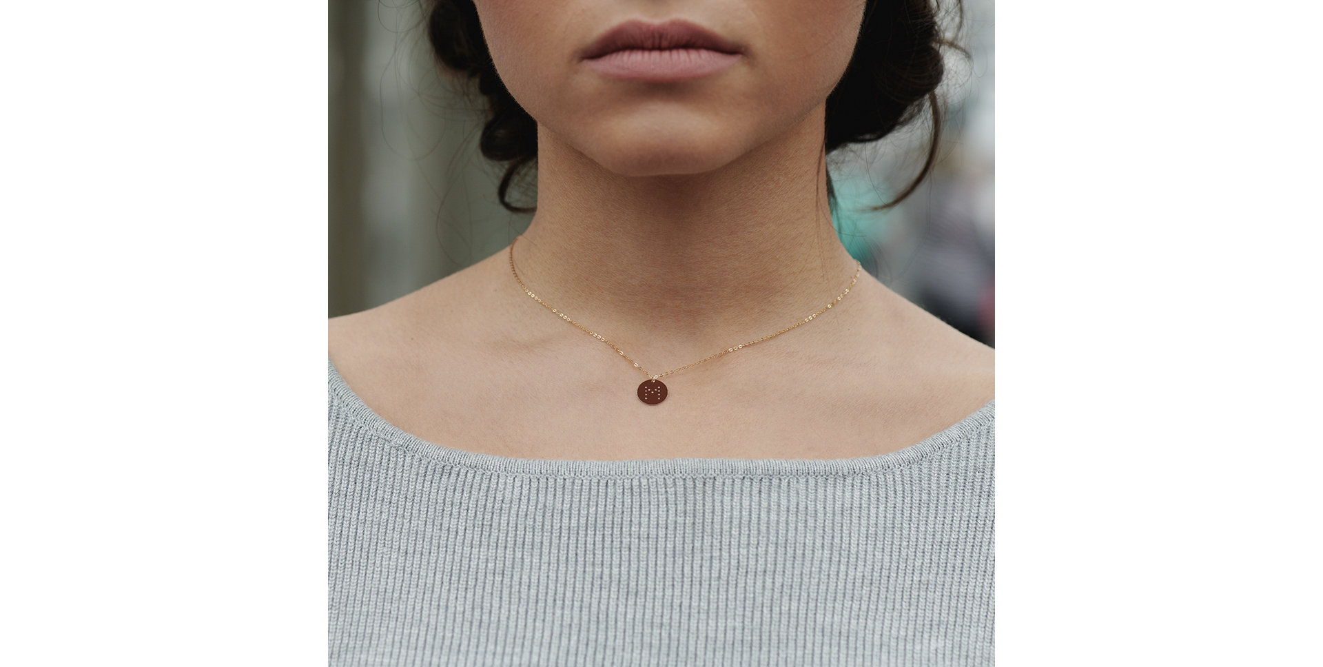 Náhrdelník s diamantmi Diamond Coins L