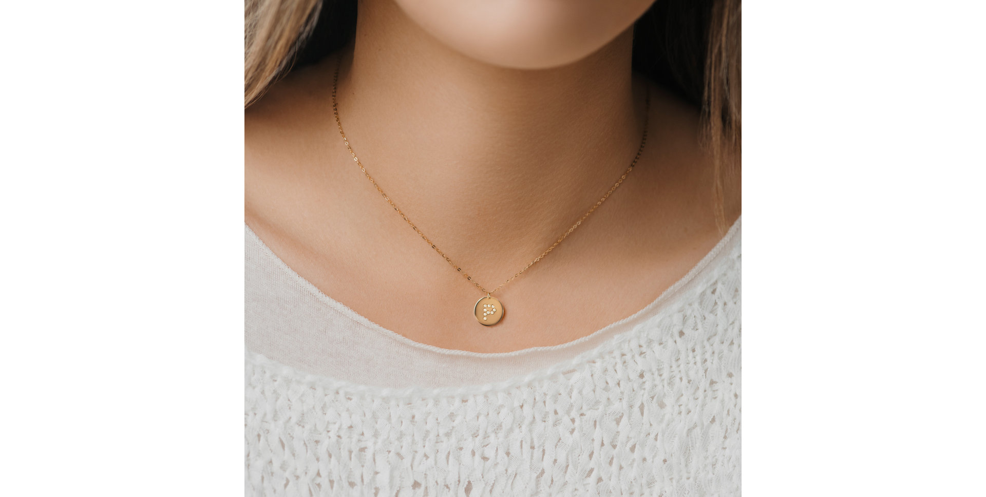 Náhrdelník s diamantmi Diamond Coins L