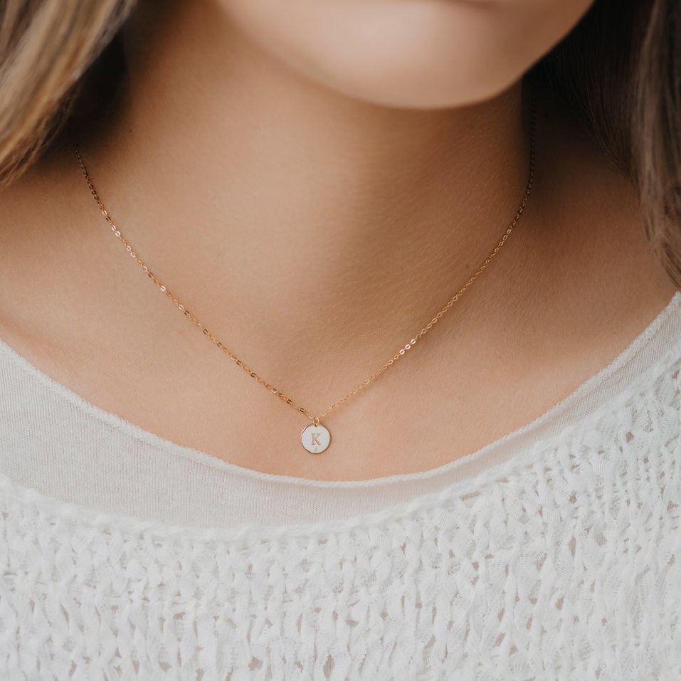 Náhrdelník s diamantom Little Coins A