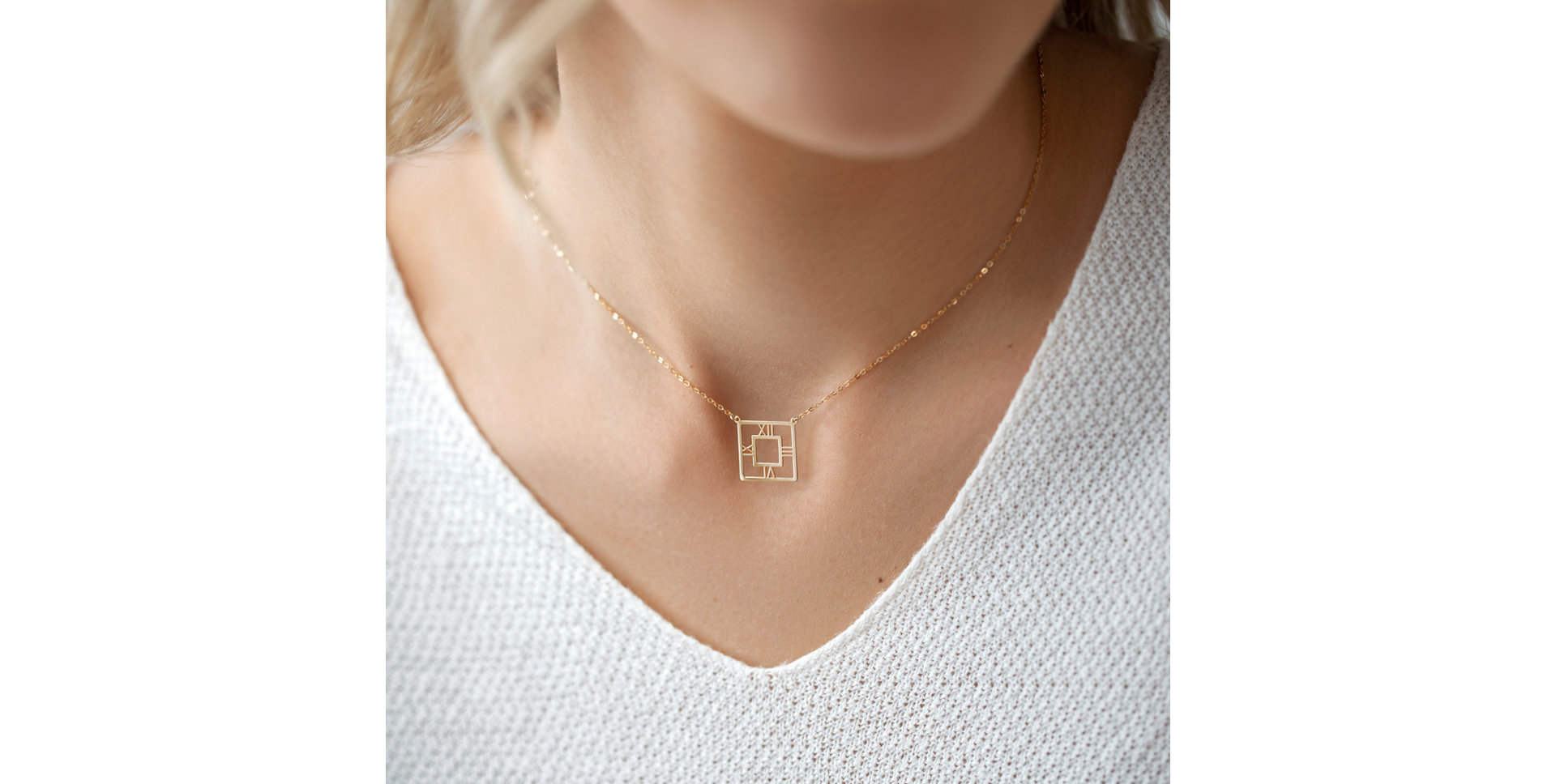 Náhrdelník s diamantom Special Time