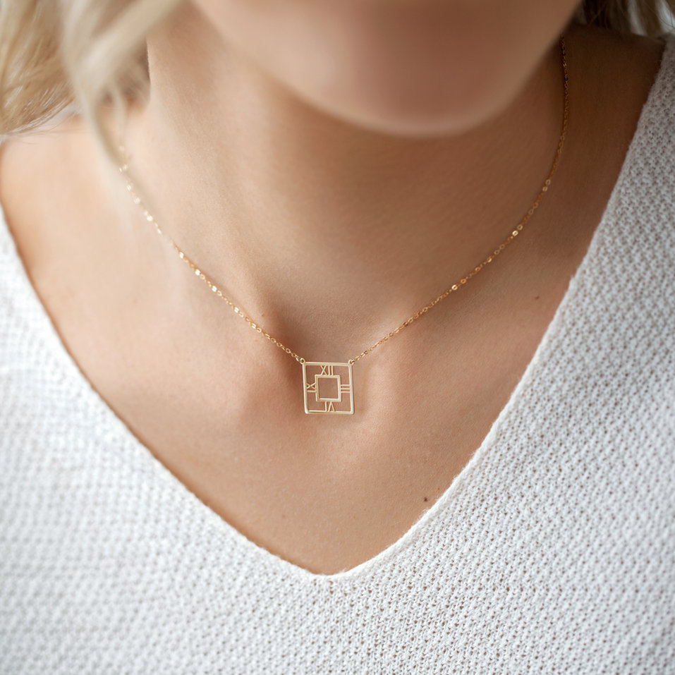 Náhrdelník s diamantom Special Time